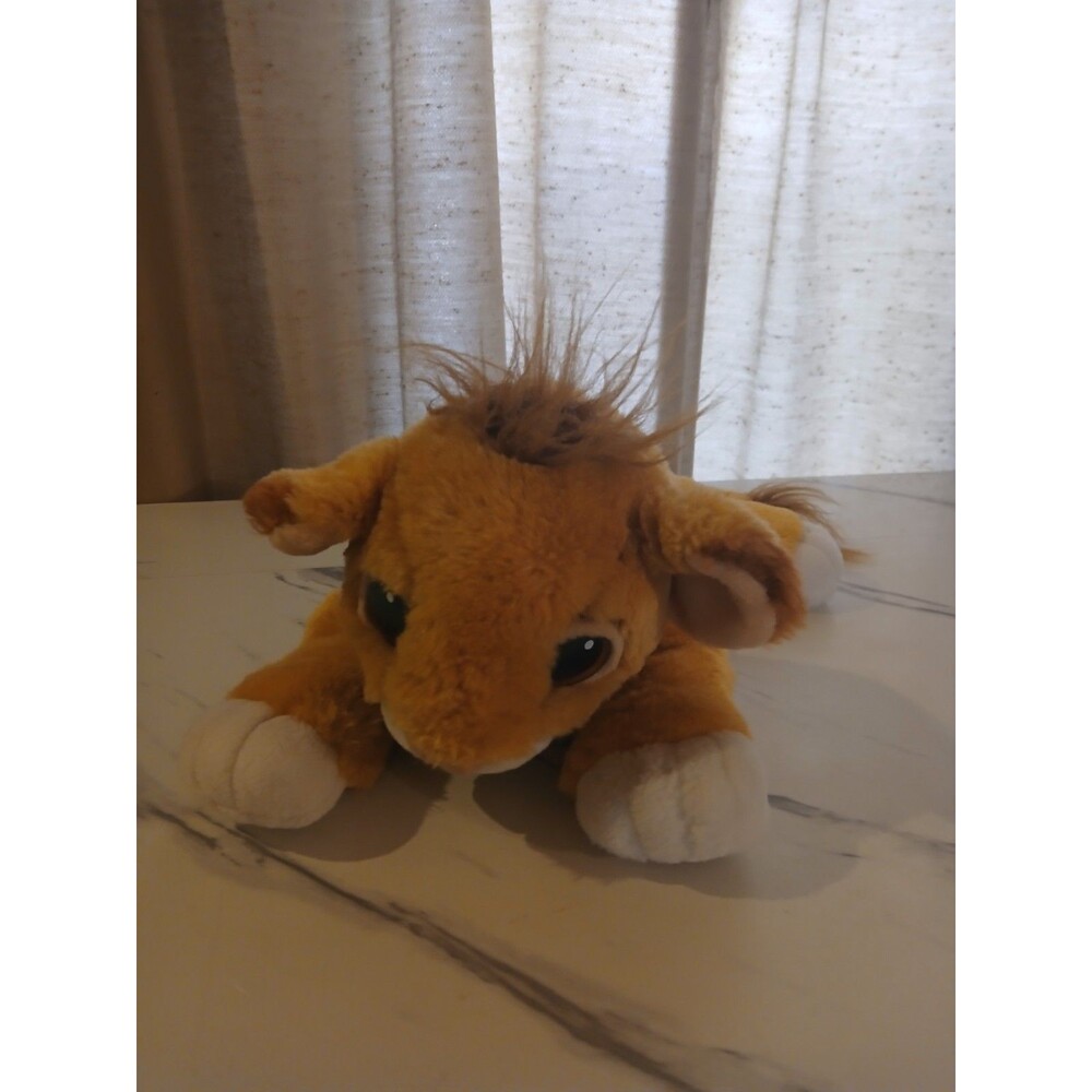 Vintage 1993 Mattel Lion King Simba Floppy Cub Plush Disney Stuffed Animal Toy - Picture 1 of 6